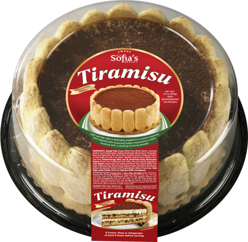 Tiramisu Cake - 7" Retail